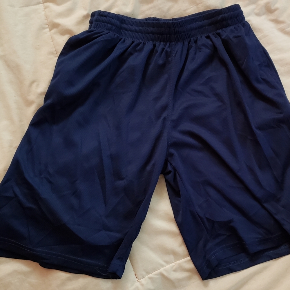 Unisex Navy Blue Shorts